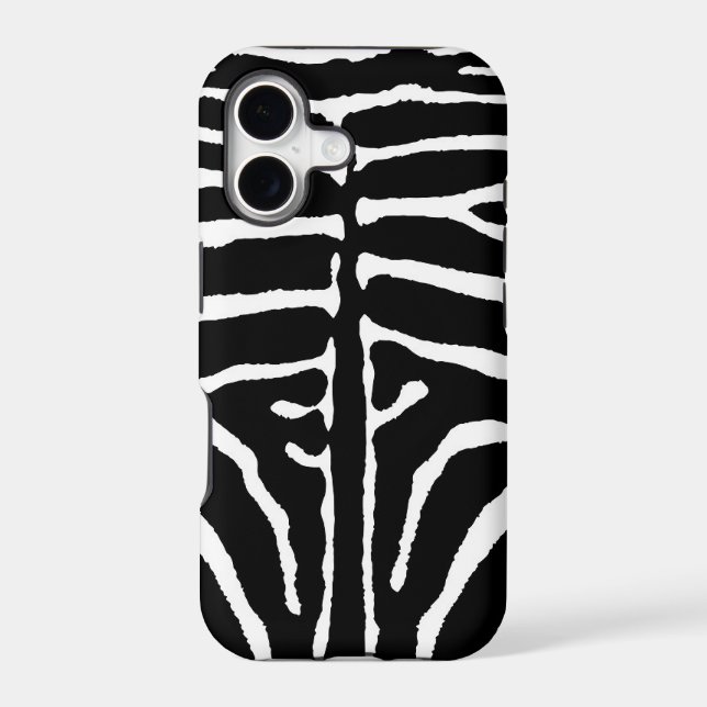 Zebra in Black and White (Back)