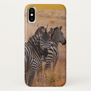 Zebra in Kenya iPhone X Case