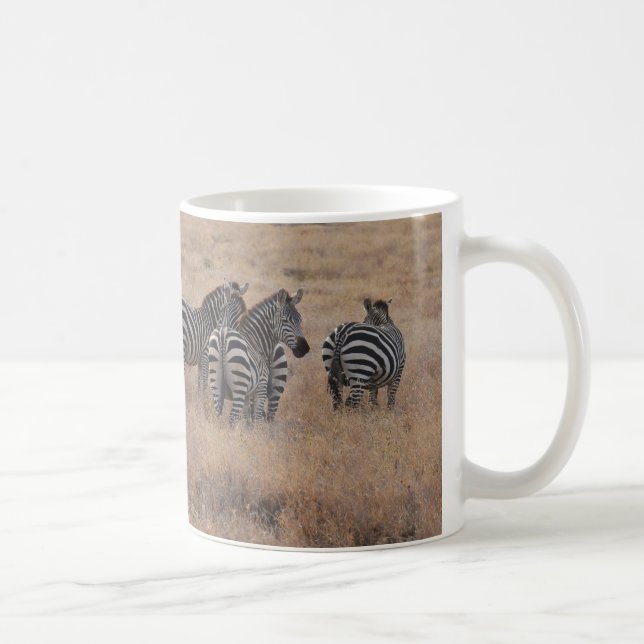 Zebra in Kenya Coffee Mug (Right)