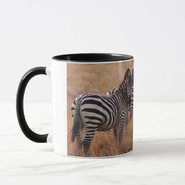 Zebra in Kenya Mug (Left)