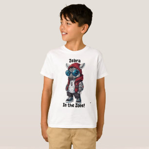 Zebra in the Zone - Urban Style Tee