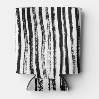 Zebra-Inspired Ink Stripe Design Can Cooler
