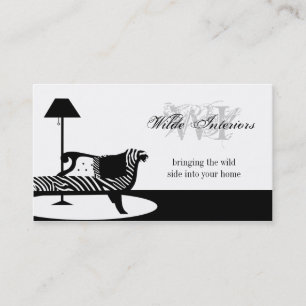 Zebra Interior Design : Business Cards