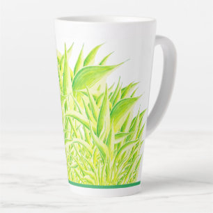 Zebra Iris on a Large Latte Mug