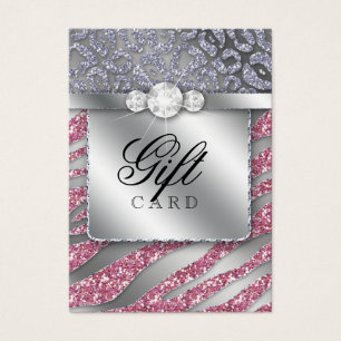 Zebra Jewellery Gift Card Silver