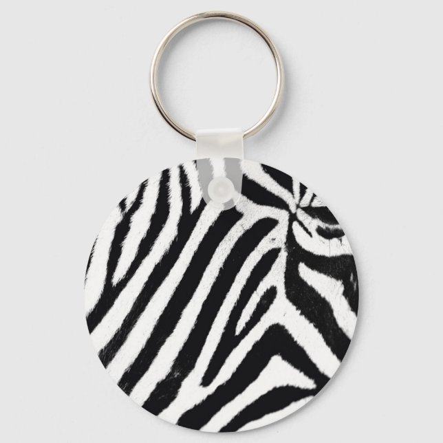 Zebra Key Ring (Front)