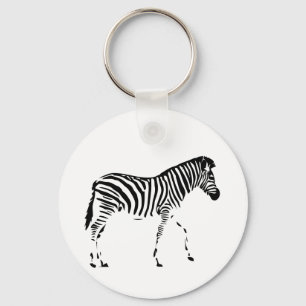 Zebra Key Ring