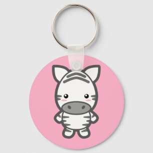 Zebra Key Ring