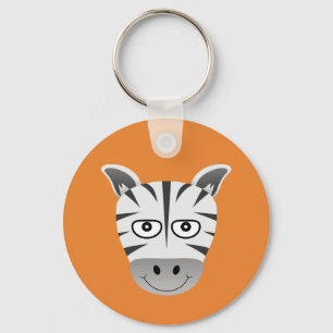 Zebra Key Ring