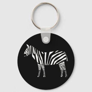 Zebra Key Ring