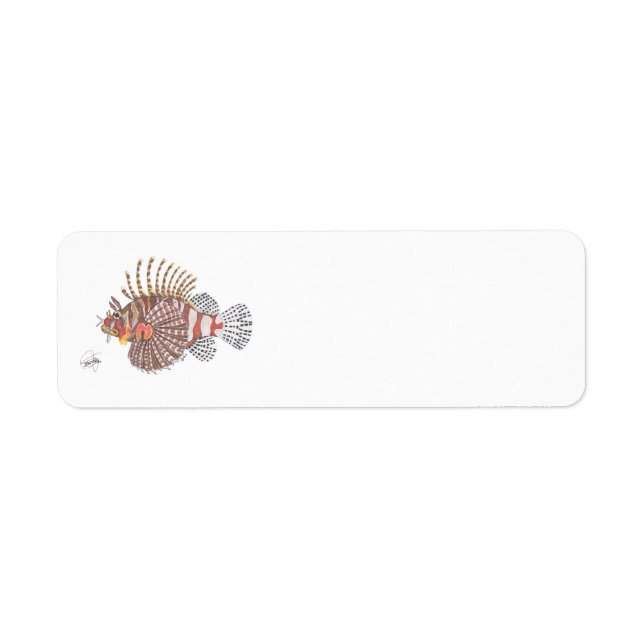 ZEBRA LIONFISH (Front)