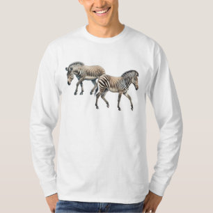 Zebra Long T-Shirt