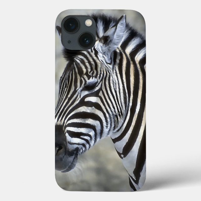 Zebra Lovers Case-Mate iPhone Case (Back)