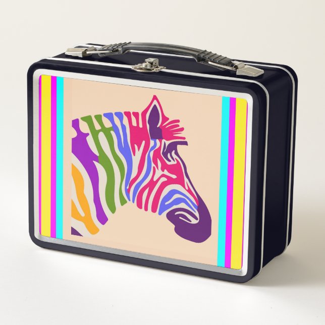 Zebra Lunch Box (Front)