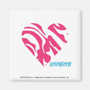 Zebra Magenta 2 Magnet