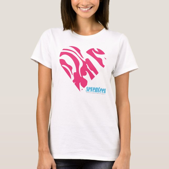 Zebra Magenta 2 T-Shirt (Front)