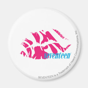 Zebra Magenta Magnet