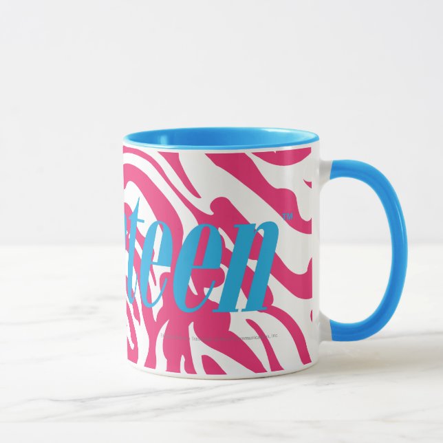 Zebra Magenta Mug (Right)