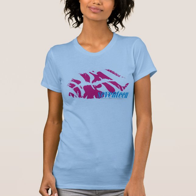 Zebra Magenta T-Shirt (Front)