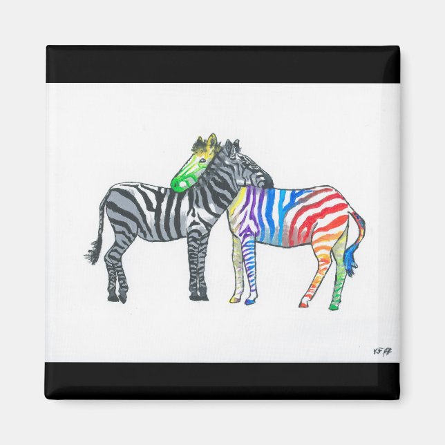 Zebra Magnet (Front)