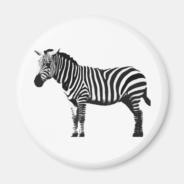 Zebra Magnet (Front)