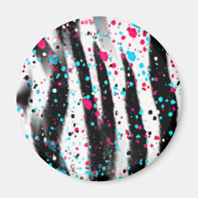 Zebra Magnet (Front)