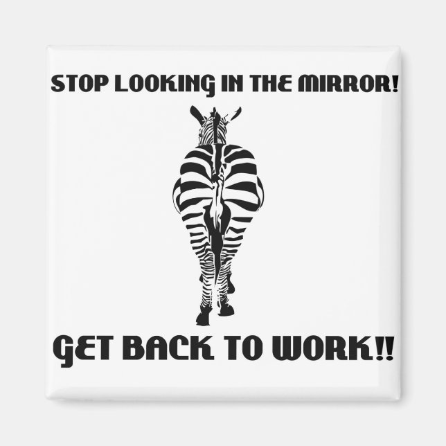 zebra magnet (Front)