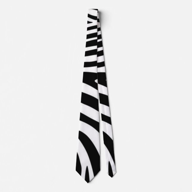 Zebra Minx ABand Tie (Front)