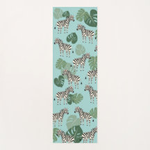 Zebra Monstera Pattern