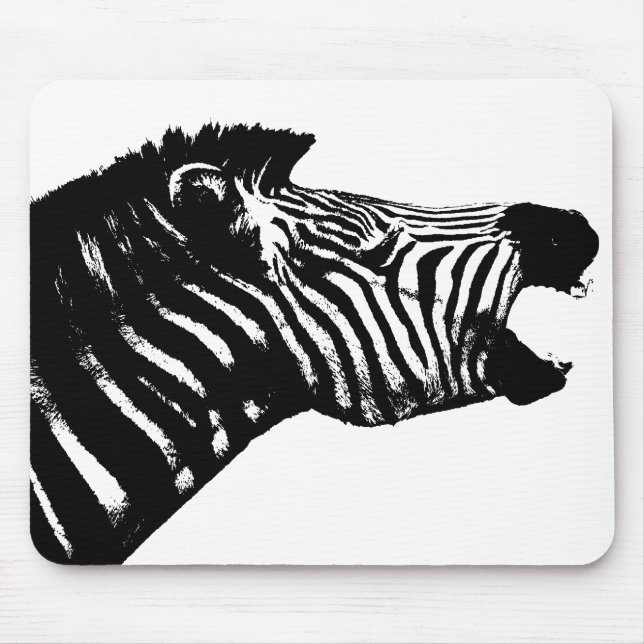 Zebra Mouse Mat (Front)