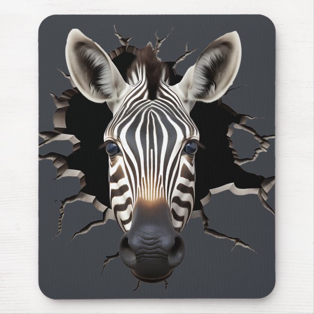 Zebra Mouse Mat (Front)
