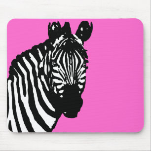zebra. mouse mat