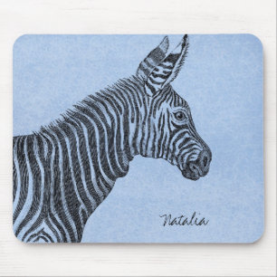 Zebra Mouse Mat
