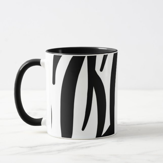 Zebra Mug (Left)