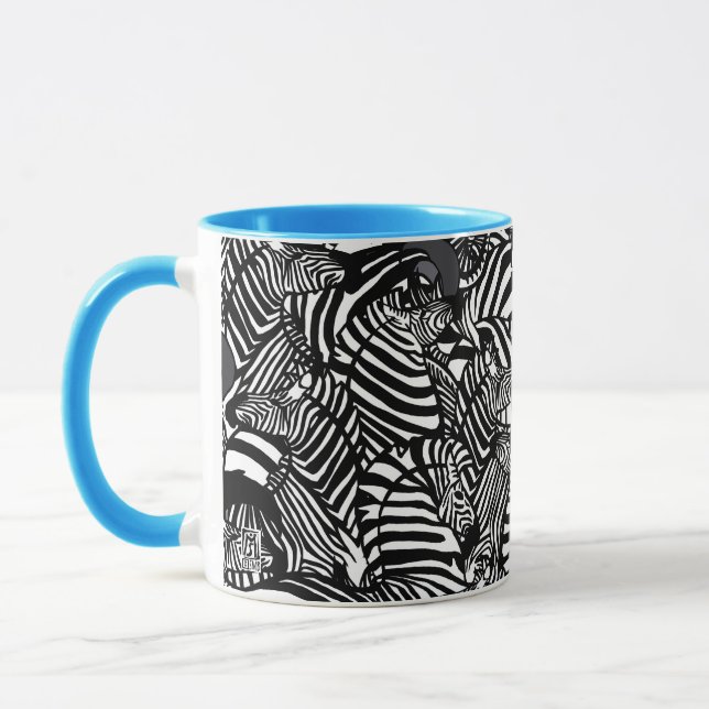 Zebra Mug 4 (Left)