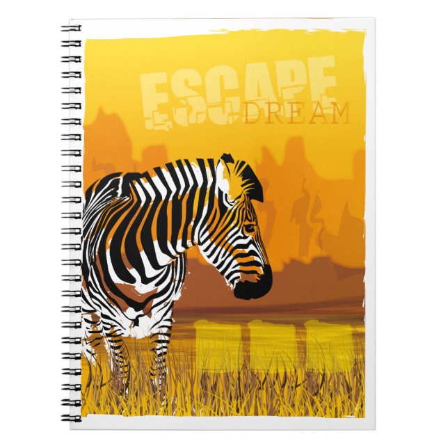 Zebra notebook (Front)