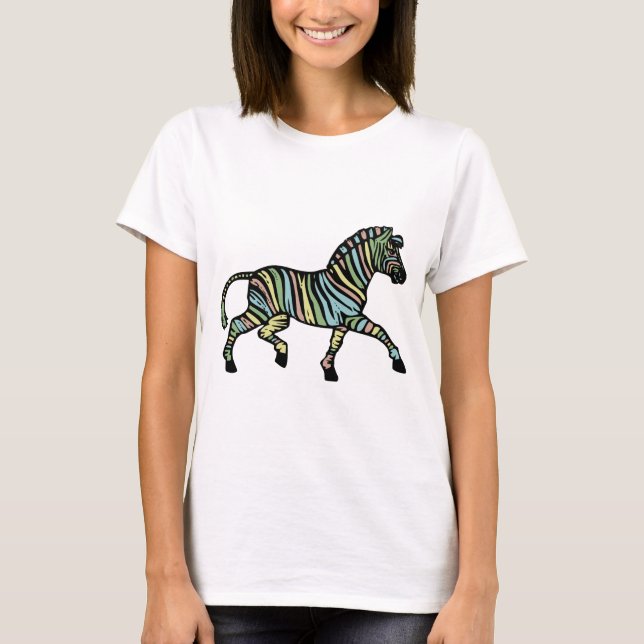 Zebra of a different colour T-Shirt (Front)