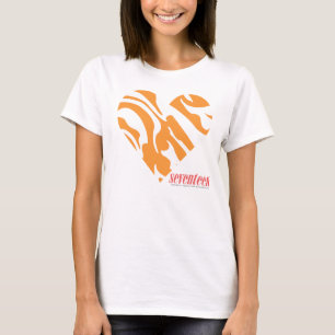Zebra Orange 2 T-Shirt