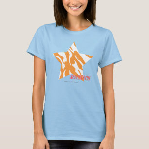 Zebra Orange 3 T-Shirt