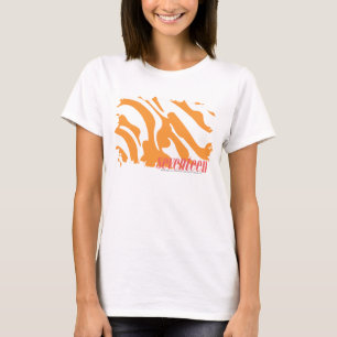 Zebra Orange 4 T-Shirt