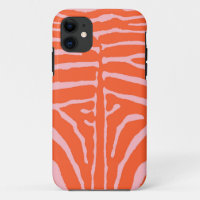 Zebra Orange and Pink
