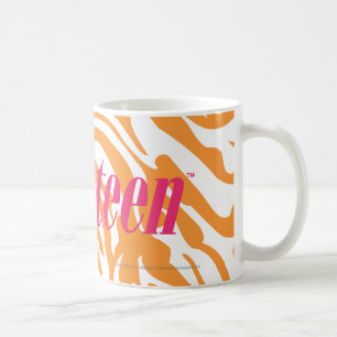 Zebra Orange Coffee Mug