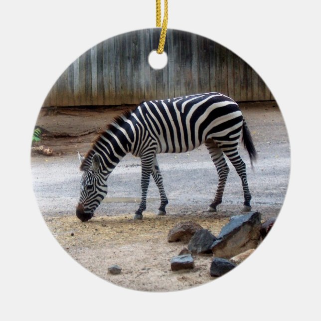 Zebra Ornament (Front)