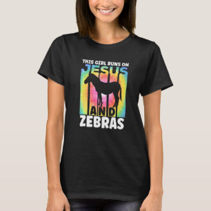 Zebra Outfit for Zebra Lovers for Women Girls Prem T-Shirt