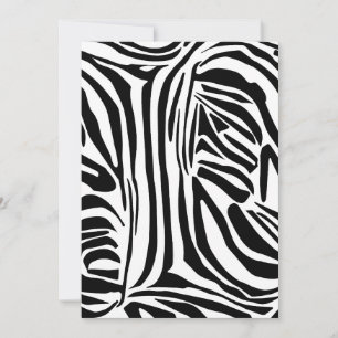 Zebra pattern announcement