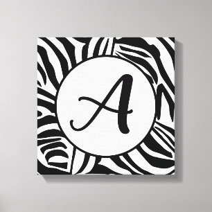 Zebra Pattern Canvas Print