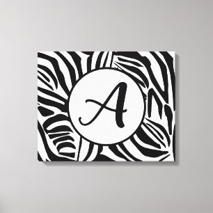 Zebra Pattern Canvas Print