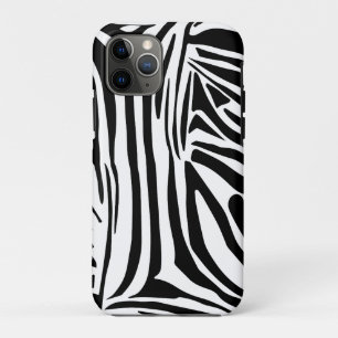 Zebra pattern iPhone 11 pro case
