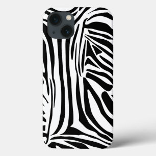 Zebra pattern iPhone 13 case
