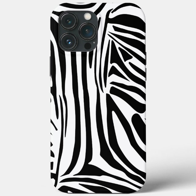 Zebra pattern Case-Mate iPhone case (Back)